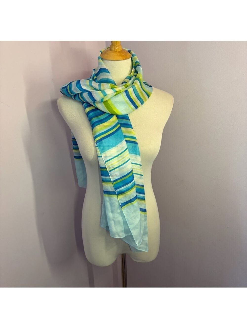 Talbots Striped Scarf,Beautiful